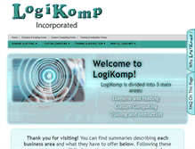 Tablet Screenshot of logikomp.com